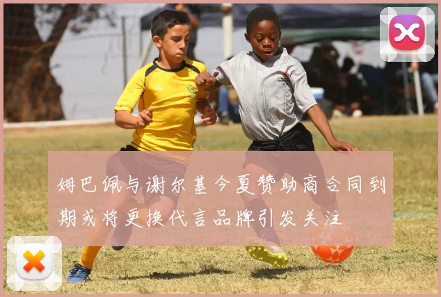 姆巴佩与谢尔基今夏赞助商合同到期或将更换代言品牌引发关注