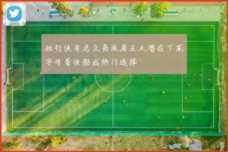 独行侠考虑交易浓眉五大潜在下家字母哥快船成热门选择